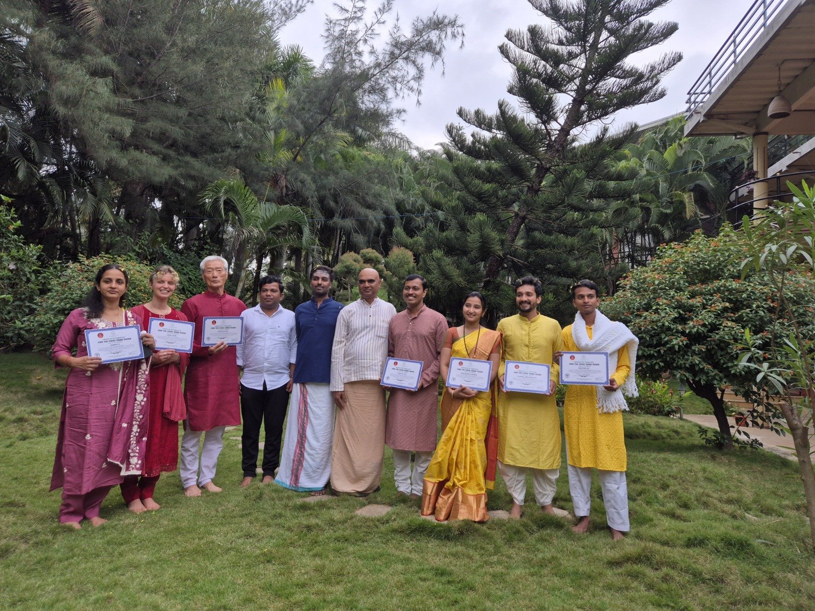 200 Hour Yoga Teacher Training Certificate from Yogakulam Academy